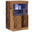 KOMODA LED STARE DREWNO 41X37X67CM