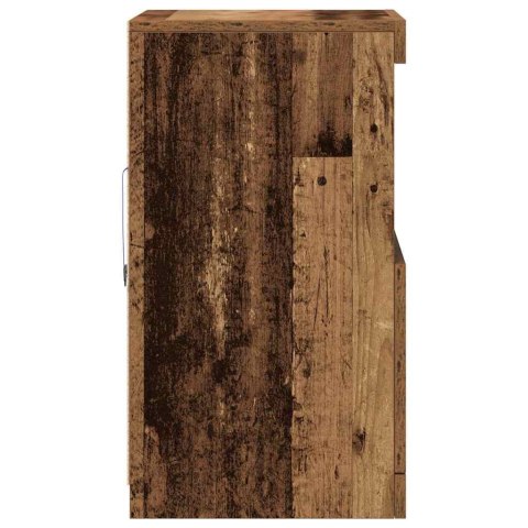 KOMODA LED STARE DREWNO 41X37X67CM