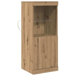 KOMODA LED ZE LED LIGHTS DĄB RZEMIEŚLNICZY 41X37X100CM