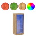 KOMODA LED ZE LED LIGHTS DĄB RZEMIEŚLNICZY 41X37X100CM