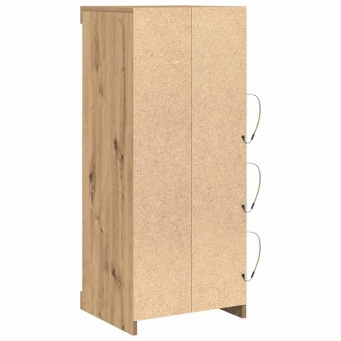 KOMODA LED ZE LED LIGHTS DĄB RZEMIEŚLNICZY 41X37X100CM