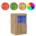 KOMODA LED ZE LED LIGHTS DĄB RZEMIEŚLNICZY 41X37X67CM