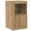 KOMODA LED ZE LED LIGHTS DĄB RZEMIEŚLNICZY 41X37X67CM
