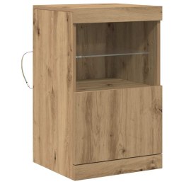 KOMODA LED ZE LED LIGHTS DĄB RZEMIEŚLNICZY 41X37X67CM