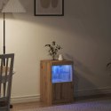 KOMODA LED ZE LED LIGHTS DĄB RZEMIEŚLNICZY 41X37X67CM