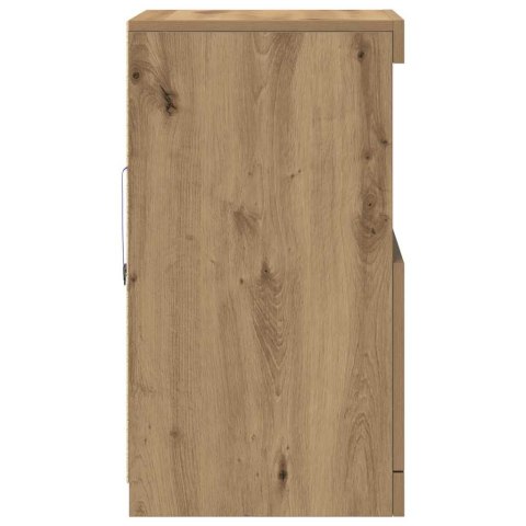 KOMODA LED ZE LED LIGHTS DĄB RZEMIEŚLNICZY 41X37X67CM