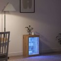 KOMODA LED ZE LED LIGHTS DĄB RZEMIEŚLNICZY 41X37X67CM