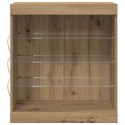 KOMODA LED ZE LED LIGHTS DĄB RZEMIEŚLNICZY 60,5X37X67CM