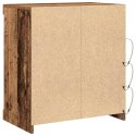 KOMODA LED ZE LED LIGHTS STARE DREWNO 60,5X37X67CM