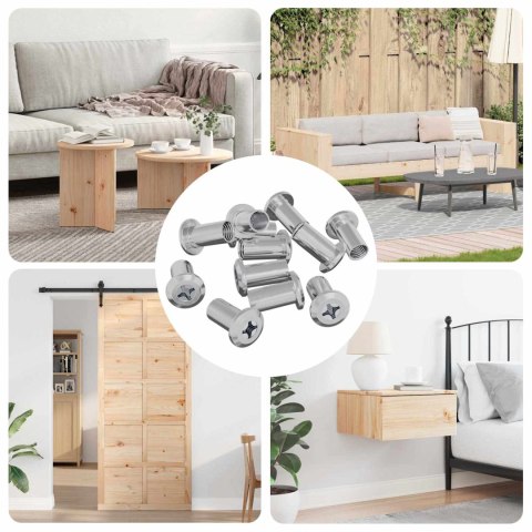 NAKRETKA ZAMKOWA 2857 SZT. NIKIEL STAL