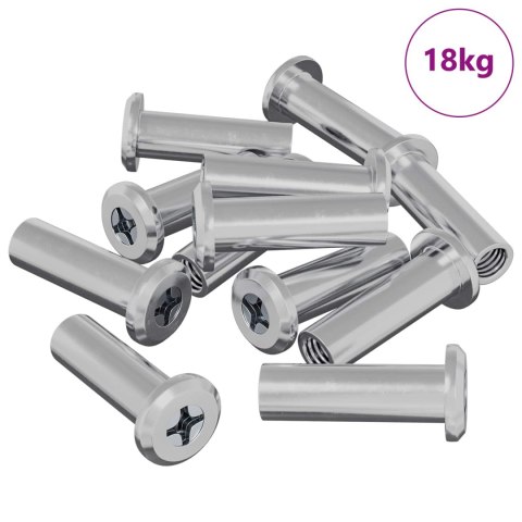 NAKRETKA ZAMKOWA 2857 SZT. SREBRNY STAL