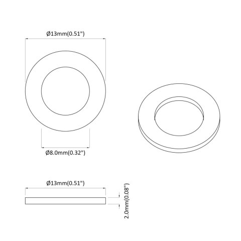 PODKŁADKA SPRĘŻYNOWA 15929 SZT. BIAŁY ŻELAZO