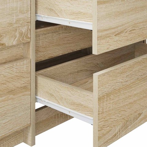 PROWADNICA SZUFLADY 12 SZT. BIAŁY 250MM STAL