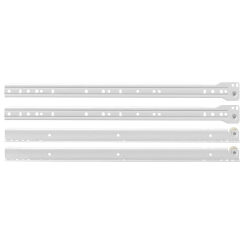 PROWADNICA SZUFLADY 49 SZT. BIAŁY STAL