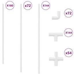 RURA PVC 29 SZT. BIAŁY PP PE