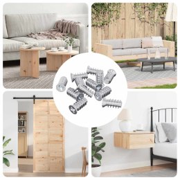 ŚRUBA 10909 SZT. SREBRNY M6X12MM ŻELAZO