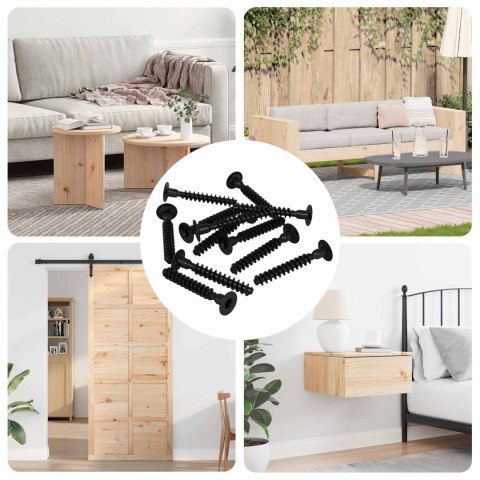 ŚRUBA Z GNIAZDEM I GŁÓWKĄ SFERYCZNĄ 5143 SZT. CZARNY ŻELAZO