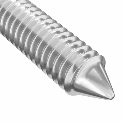 ŚRUBY MEBLOWE 1000 SZT. SREBRNY STAL