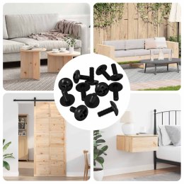 ŚRUBY OSŁONOWE 8182 SZT. CZARNY 9,8X13MM ŻELAZO