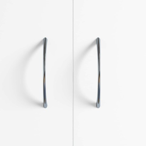 UCHWYT 1385 SZT. SREBRNY 107X3.6X23MM STAL NIERDZEWNA