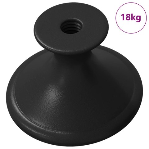 UCHWYT 1461 SZT. CZARNY Ø30MM ALUMINIUM