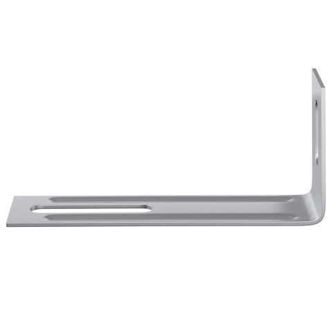 UCHWYT ANTYPRZEWRÓCENIA GŁADKI 1268 SZT. SREBRNY ŻELAZO