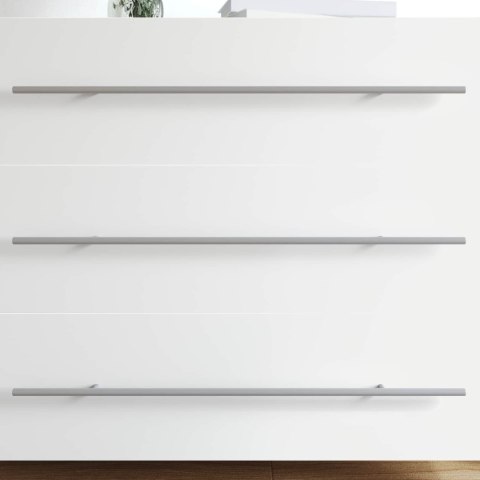 UCHWYT DO SZAFKI 12 SZT. SREBRNY 700MM STAL NIERDZEWNA