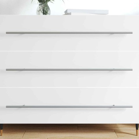 UCHWYT DO SZAFKI 12 SZT. SREBRNY 800MM STAL NIERDZEWNA