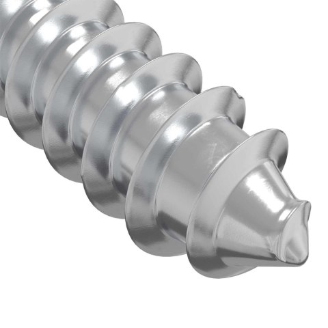 WKRĘTY DREWNIANE 1350 SZT. SREBRNY STAL