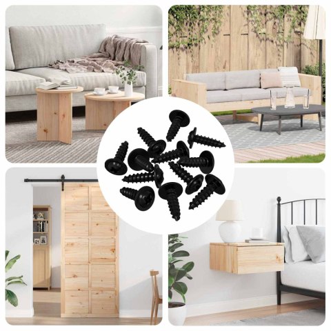 WSUWANY GWÓŹDŹ 16364 SZT. CZARNY 3,5X12MM ŻELAZO