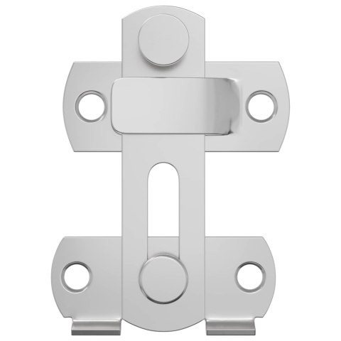ZAMEK DRZWIOWY 12 SZT. SREBRNY 70X8MM STAL