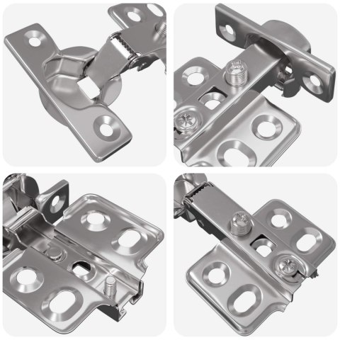 ZAWIAS 257 SZT. NIKIEL 85X52,5X9,5MM ŻELAZO