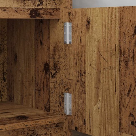 ZAWIAS GŁADKI 12 SZT. SREBRNY 58X35X1MM STAL