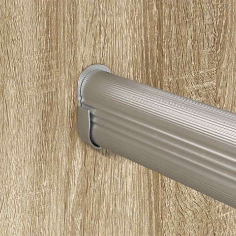 DRĄŻEK DO SZAFY 12 SZT. SREBRNY 764X15X29MM STOP ALUMINIUM