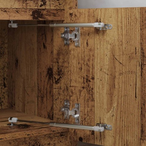 HYDRAULICZNA SPRĘŻYNA GAZOWA 12 SZT. SREBRNY 280X17X16MM