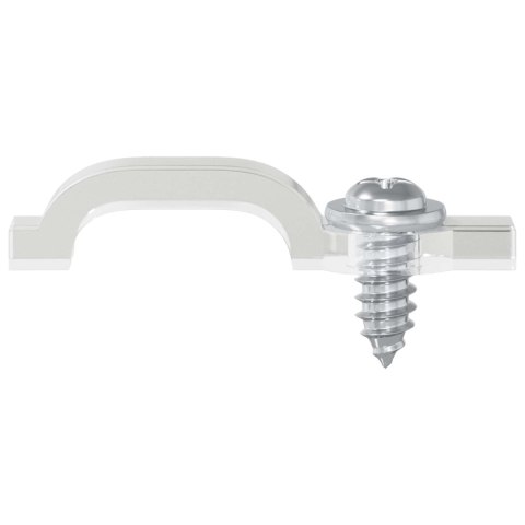 KLIPSY LED STRIP 12 SZT. PRZEZROCZYSTY 23,8X7,3X4,3MM