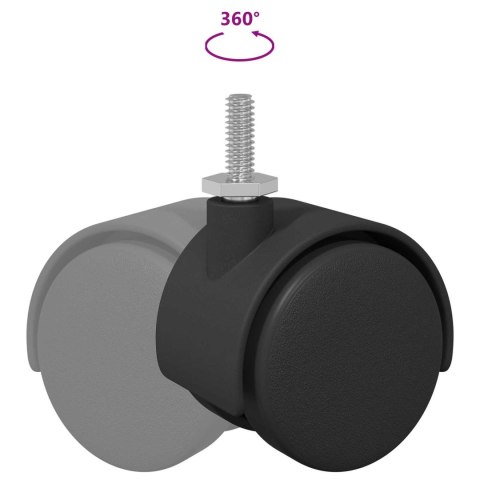 KÓŁKA 12 SZT. CZARNY 40,1X37,8MM PP I ŻELAZO