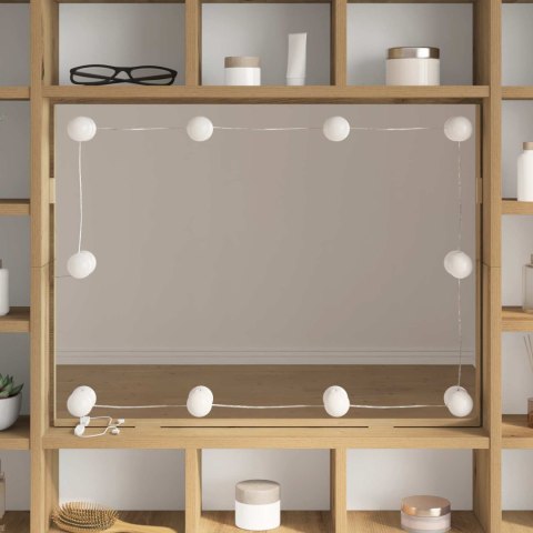 LUSTROWE ŚWIATŁA ZE LED LIGHTS 12 SZT. BIAŁY 4.5X4.5X4.8CM