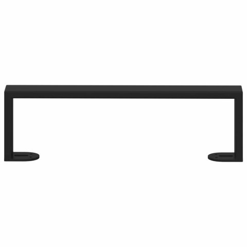 NÓŻKI MEBLOWE 12 SZT. CZARNY 341X40,5X100MM ŻELAZO