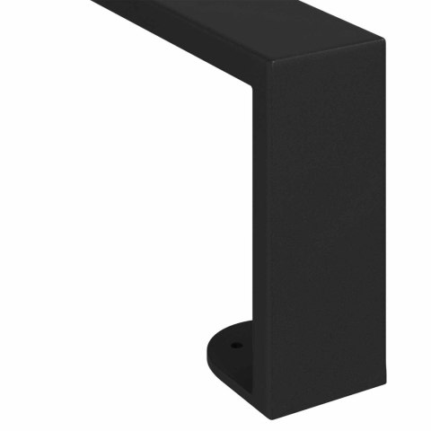 NÓŻKI MEBLOWE 12 SZT. CZARNY 481X40,5X100MM ŻELAZO