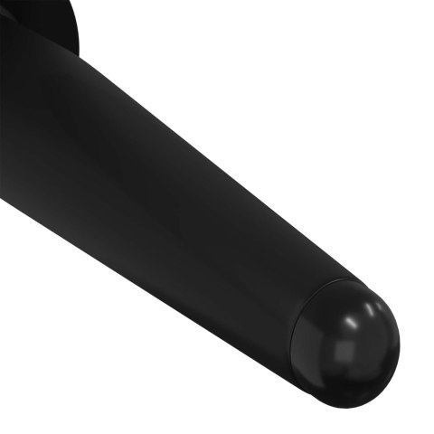 NÓŻKI MEBLOWE 12 SZT. CZARNY Ø 40X98MM ŻELAZO