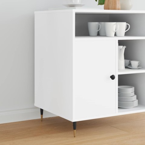 NÓŻKI MEBLOWE 12 SZT. CZARNY I ZŁOTO Ø 40X98MM ŻELAZO