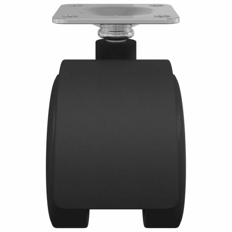 OBROTOWE KÓŁKO 12 SZT. CZARNY 39,5X39,5X37,8MM ŻELAZO I PP