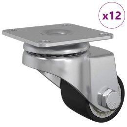 WÓZEK 12 SZT. SREBRNY 44,1X44,1X1,95MM NYLON