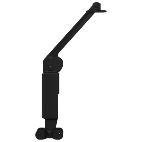 ZAWIAS WSPIERAJĄCY POKRYWĘ 12 SZT. CZARNY 192X32X50MM STAL