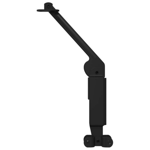 ZAWIAS WSPIERAJĄCY POKRYWĘ 12 SZT. CZARNY 192X32X50MM STAL