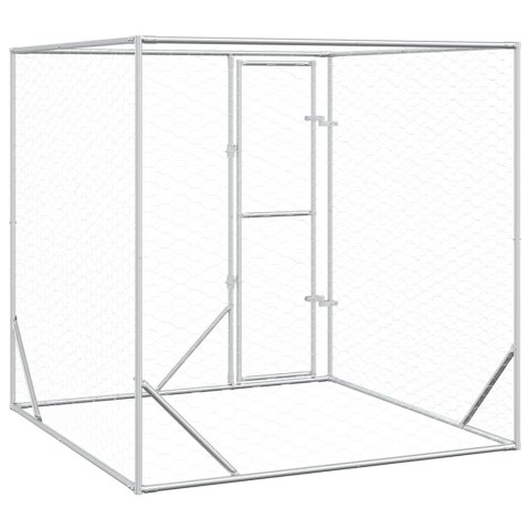 KOJEC ZEWNĘTRZNY DLA PSA 2X2X2M STAL GALWANIZOWANA