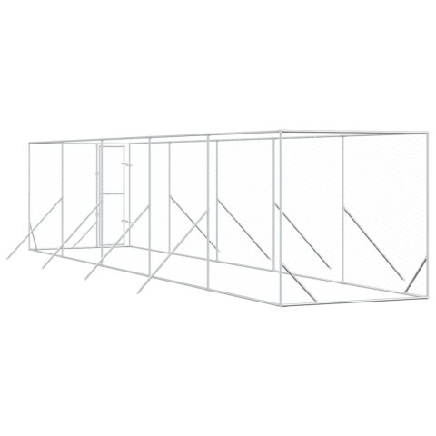 KOJEC ZEWNĘTRZNY DLA PSA 2X10X2M STAL GALWANIZOWANA