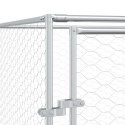 KOJEC ZEWNĘTRZNY DLA PSA 4X8X2M STAL GALWANIZOWANA