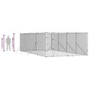 KOJEC ZEWNĘTRZNY DLA PSA 4X8X2M STAL GALWANIZOWANA